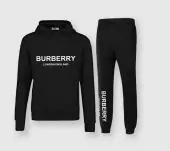 Tracksuit burberry promo nouveaux hoodie longdon england noir blanc